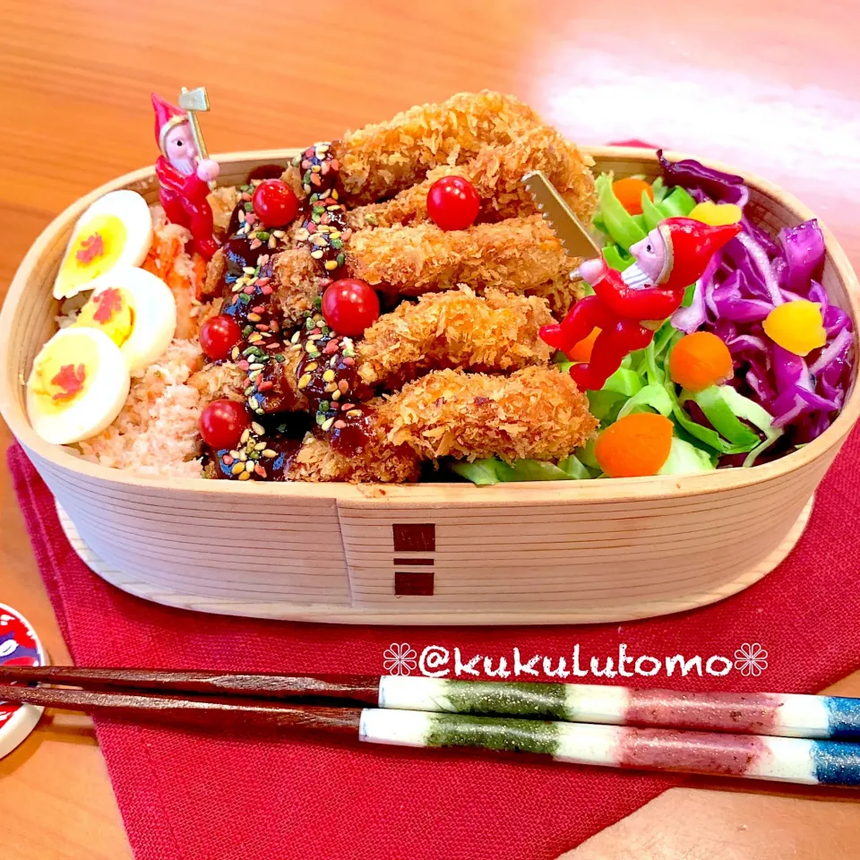 ❁味噌ヒレカツ弁当❁|kukulutomo ❁𓎪 ⡱𓎩‎𐩢𐩺𓎪 ⡱さん