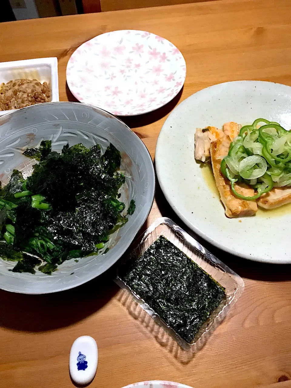 Snapdishの料理写真:#春菊のナムル 
 #ハラス 
 #マリネ|Sakuraさん