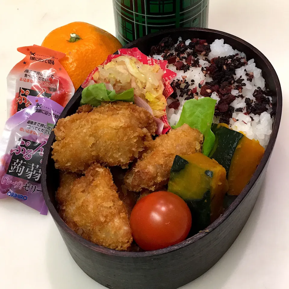 Snapdishの料理写真:#曲げわっぱ弁当  #男子高校生弁当|さい。さん