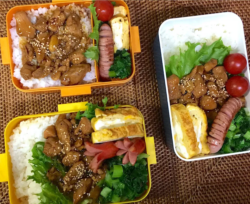 #中1女子弁当  #高校生男子弁当  #父ちゃん弁当 #とりてり|よちこさん