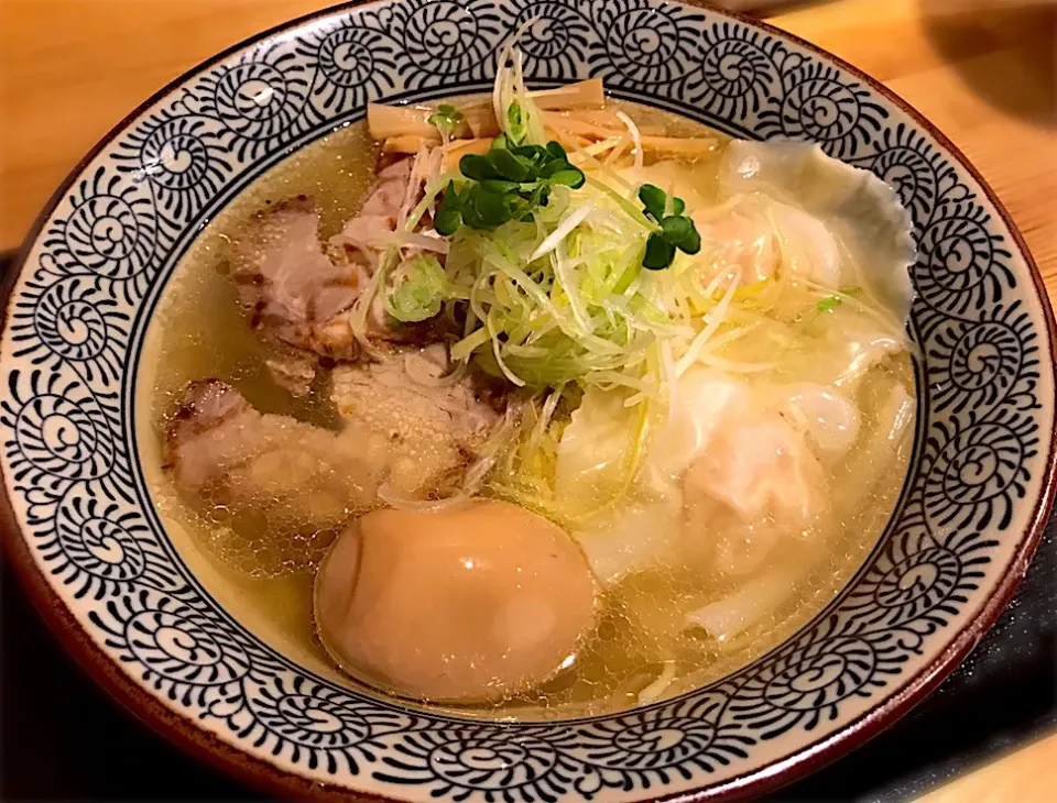 芳醇鶏そば塩 全部のせ|toshi,I🍴さん