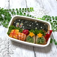 クリスマス弁当|まーまさん