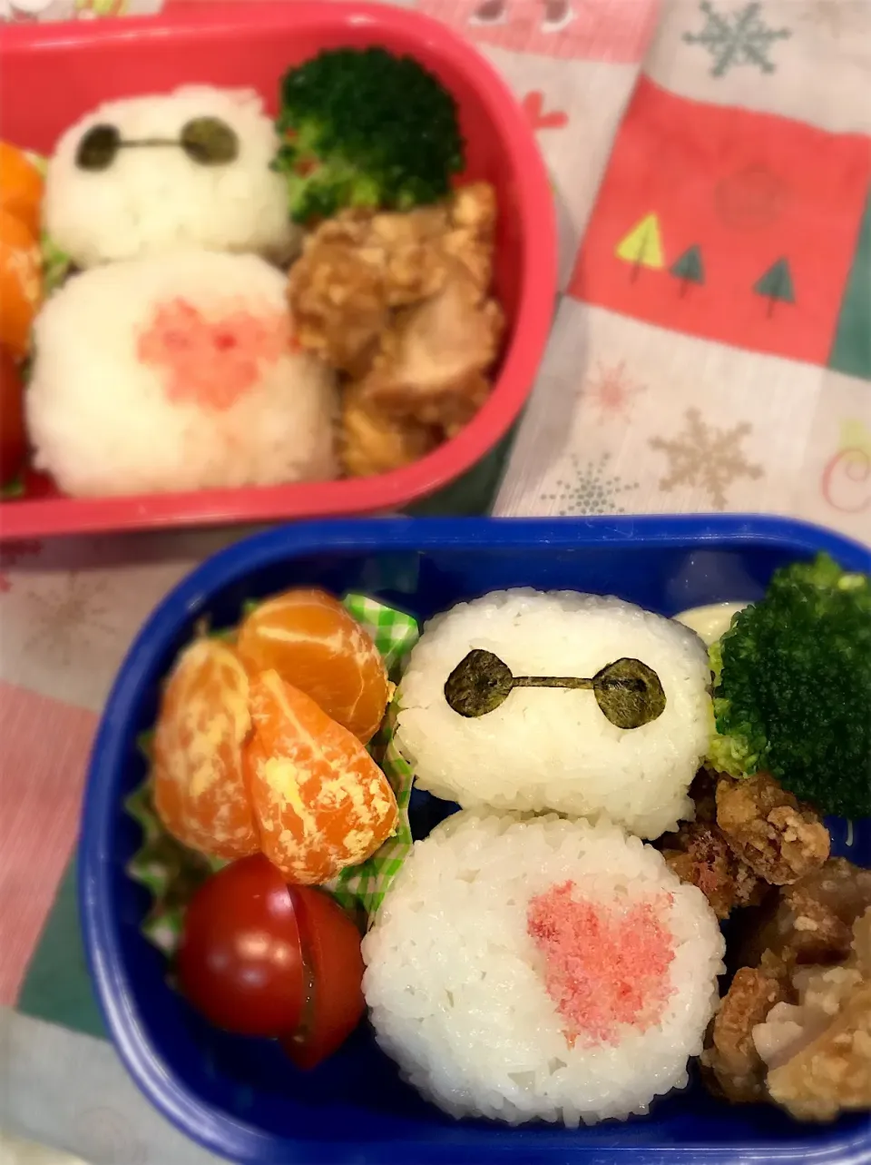 #年少さんお弁当 #ベイマックス  #簡単キャラ弁|HAPPYさん