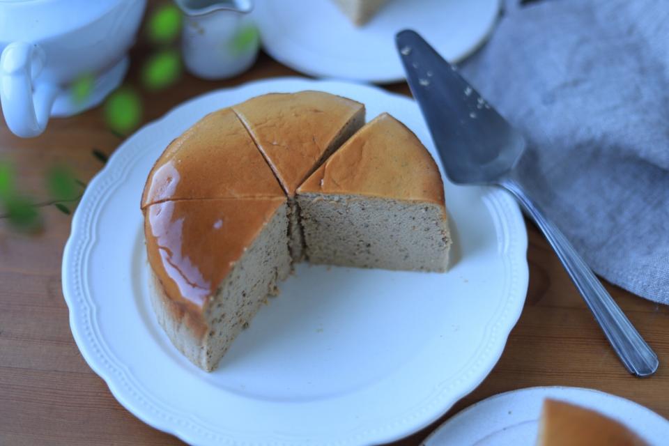 紅茶スフレチーズケーキ