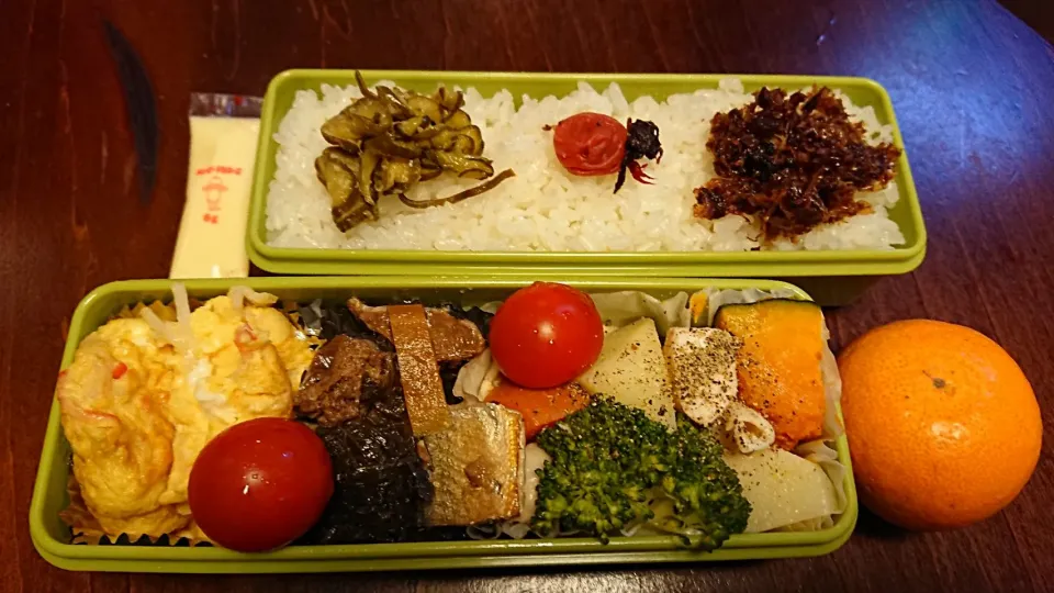 Snapdishの料理写真:サラダ弁当
 #今日のお弁当|りょーさん