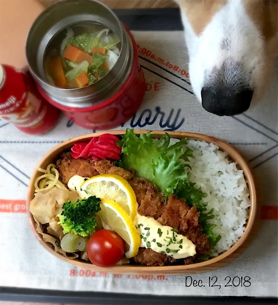 Snapdishの料理写真:男子高校生弁当|mikiさん