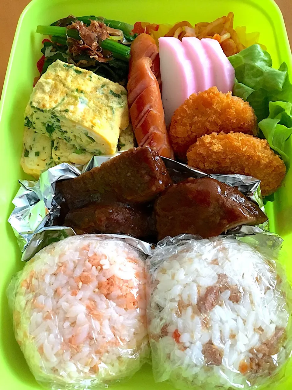 Snapdishの料理写真:彼の夜勤お弁当🍱|akichanさん