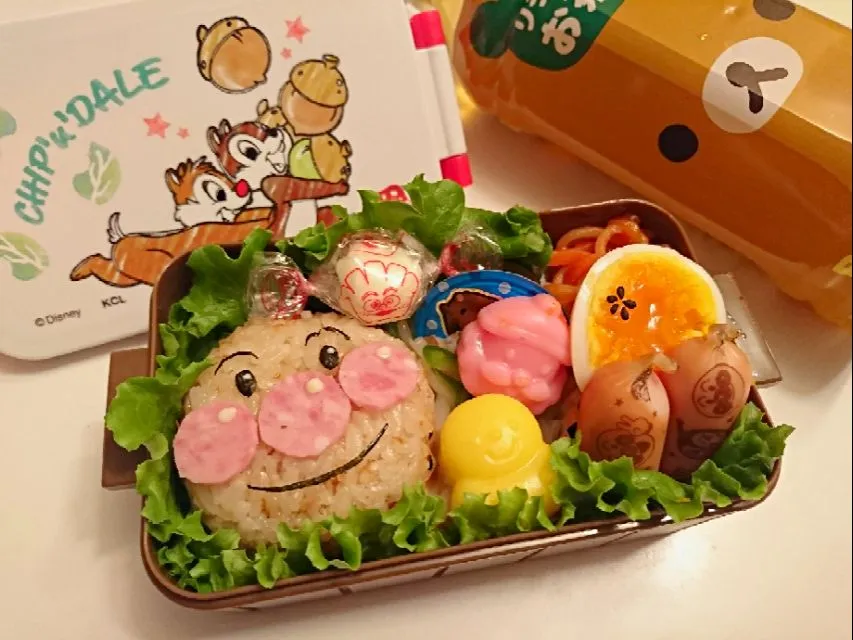 チビちゃんお弁当 アンパンマンおにぎり|glutton_maaさん