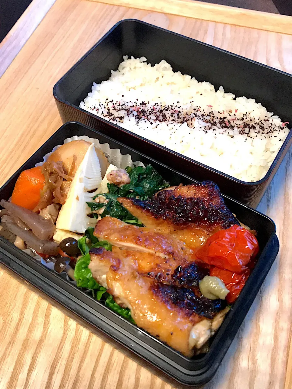 鶏の塩麹焼き弁当|二キィさん