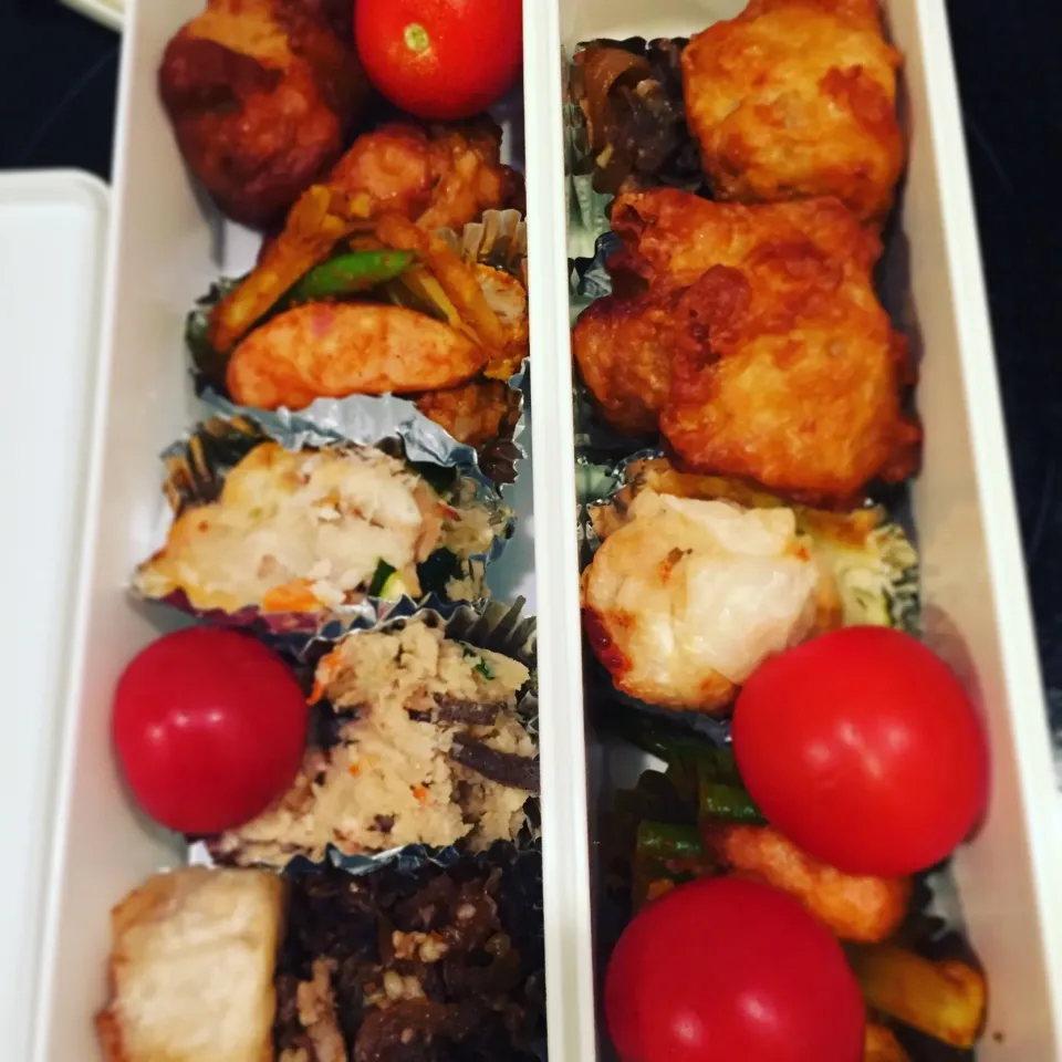 Snapdishの料理写真:今日のお弁当|kenji kojimaさん