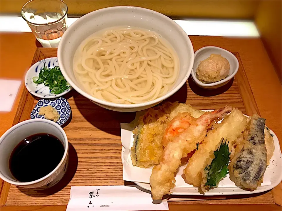 天釜あげうどん+半熟たまご天|toshi,I🍴さん