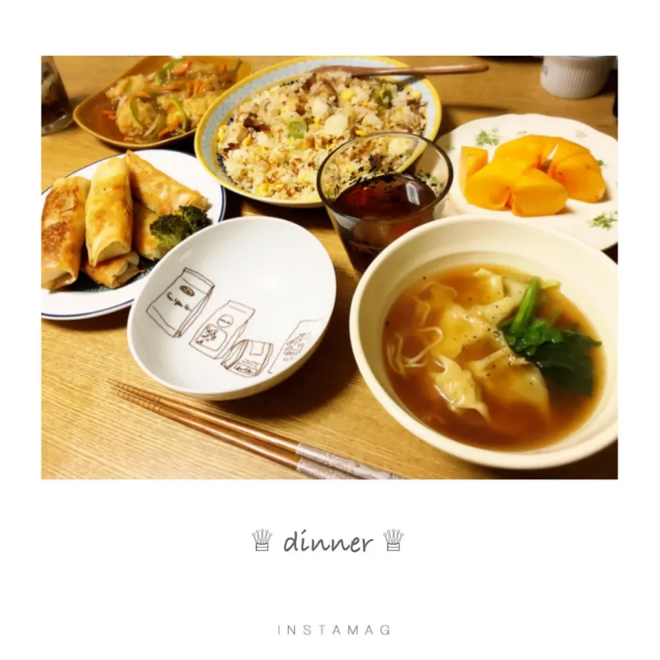 Snapdishの料理写真:ある日の晩ごはん。|aki_puさん