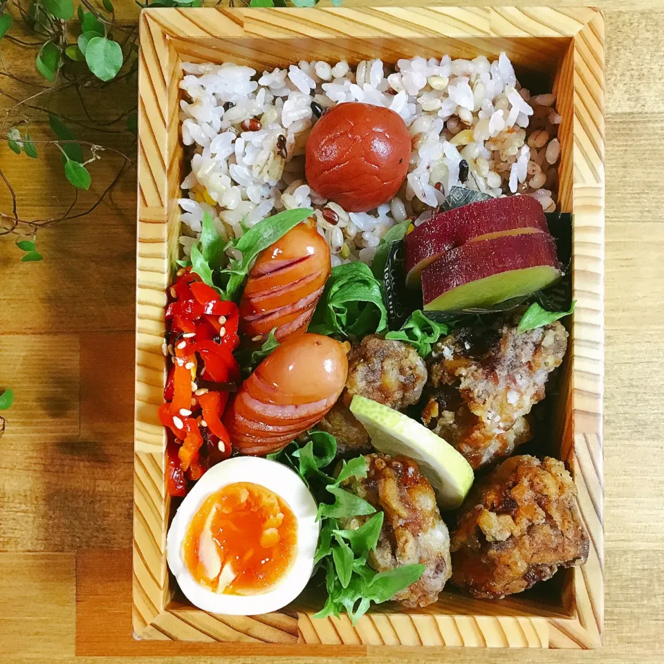 Snapdishの料理写真:2018.12.14 家族のお弁当|＊emio＊さん