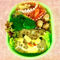 Snapdishの料理写真:❤️孫へ   ポケモン弁当
  ✨ピカチュウ対ディグダ✨|マミさんさん