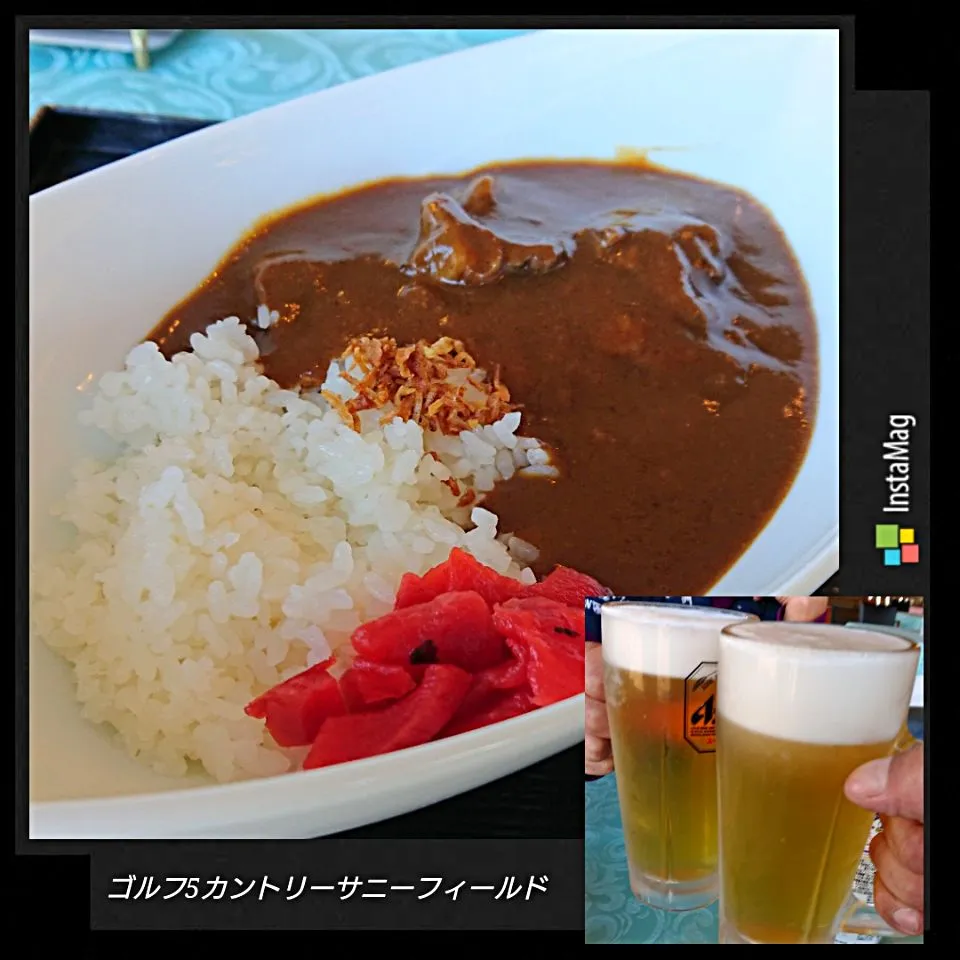 牛すじカレー  #ゴルフ⛳飯|りくれんさん