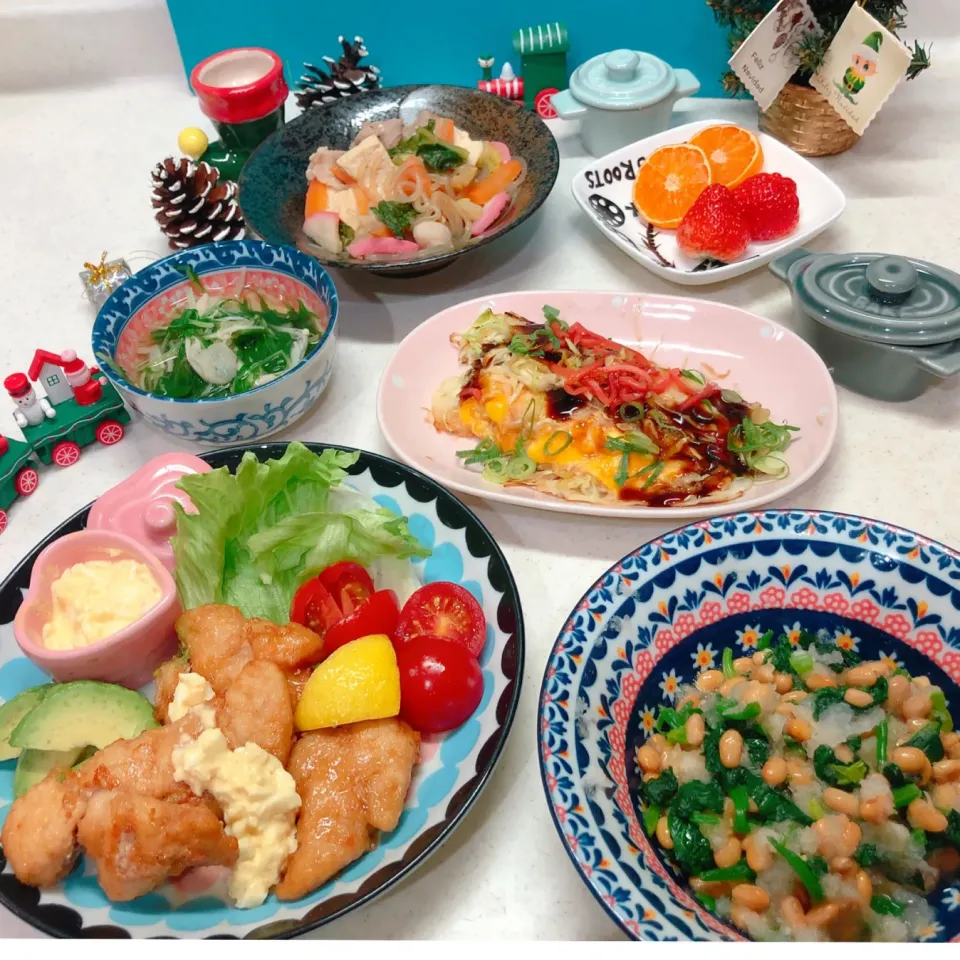 Snapdishの料理写真:➰食卓から 魚が消えた‥夕飯(笑)➰|ぷらっとさん