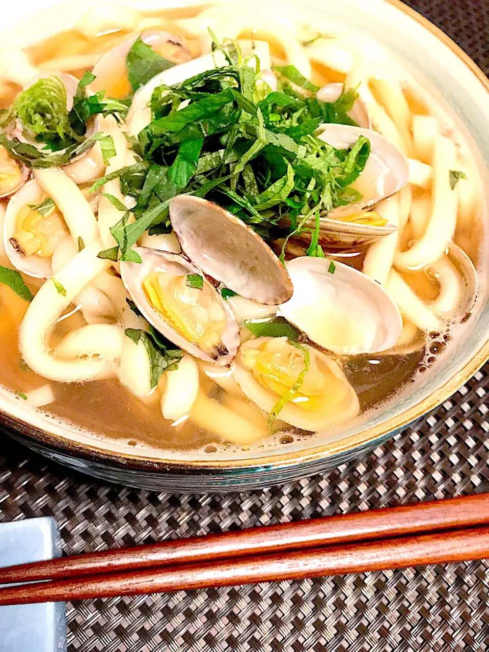 あさりと大葉のうどん|🌺🌺Foodie🌺🌺さん