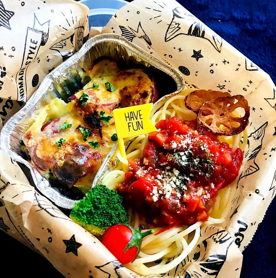 Snapdishの料理写真:イタリアン弁当(*´∀`*)ノ|☆A..I☆さん