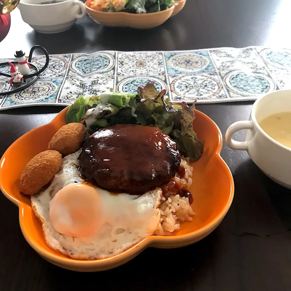 ロコモコ丼♪|いくさん