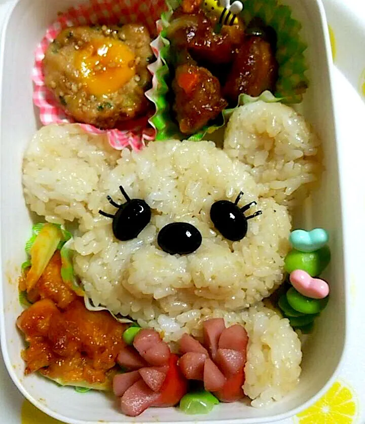 くまちゃん弁当|あみさん