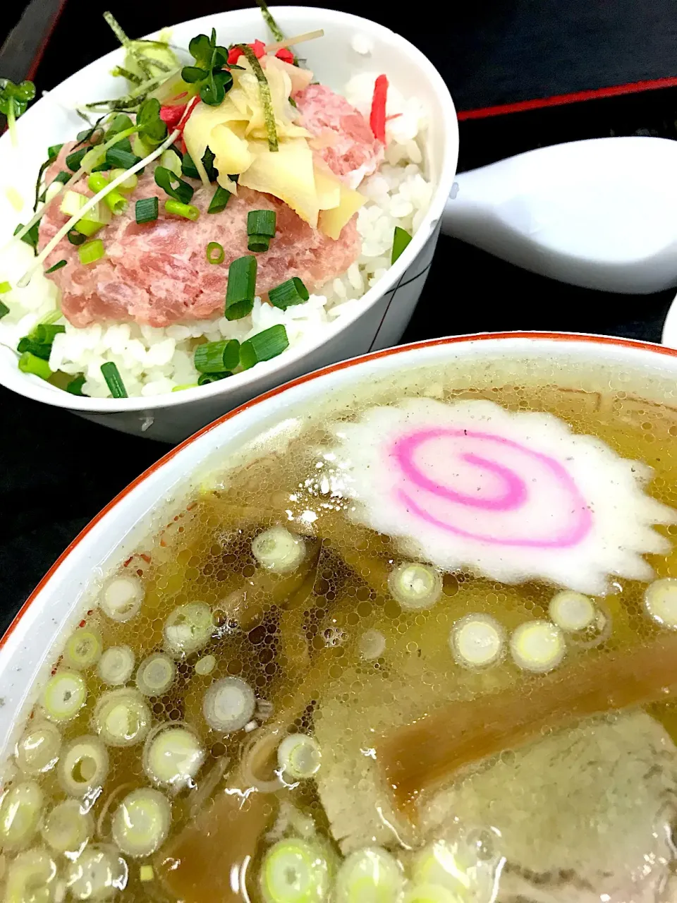 今日もバイクトレーニングで逗子。支那そばとネギトロ丼！|Tomyさん