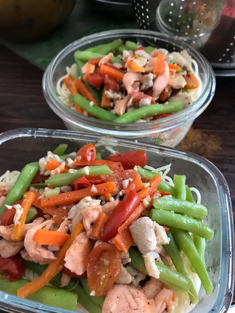 Tasmanian smoked salmon spaghetti #homecook|Li Yokeさん