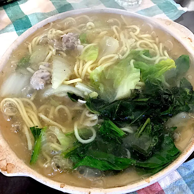 Snapdishの料理写真:鍋ラーメン|純さん