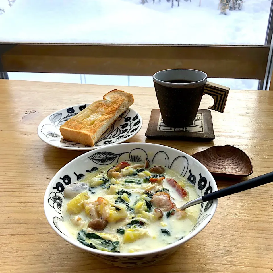 牡蠣のミルクスープ|mangomilkさん