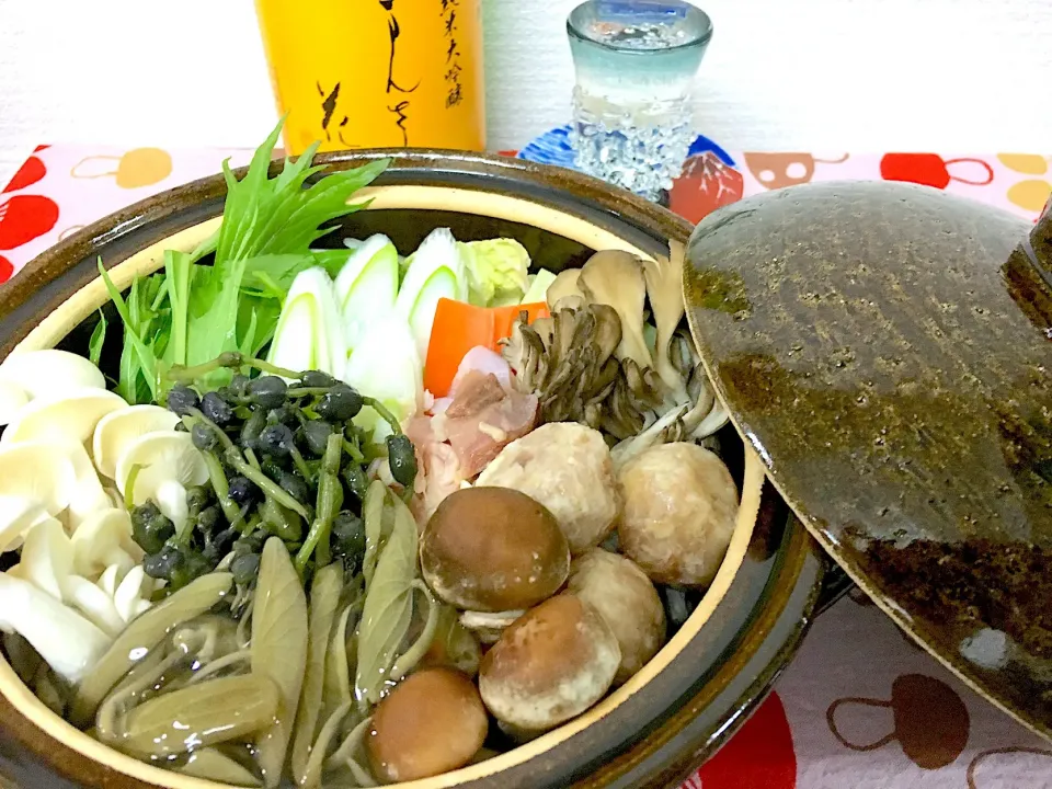 じゅんさい鍋
まんさくの花 純米大吟醸（秋田）|藤井裕之三号店さん