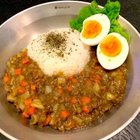 Snapdishの料理写真:レンチンで時短。煮込まないキーマカレー！ by kmsasebo|kpjapanさん