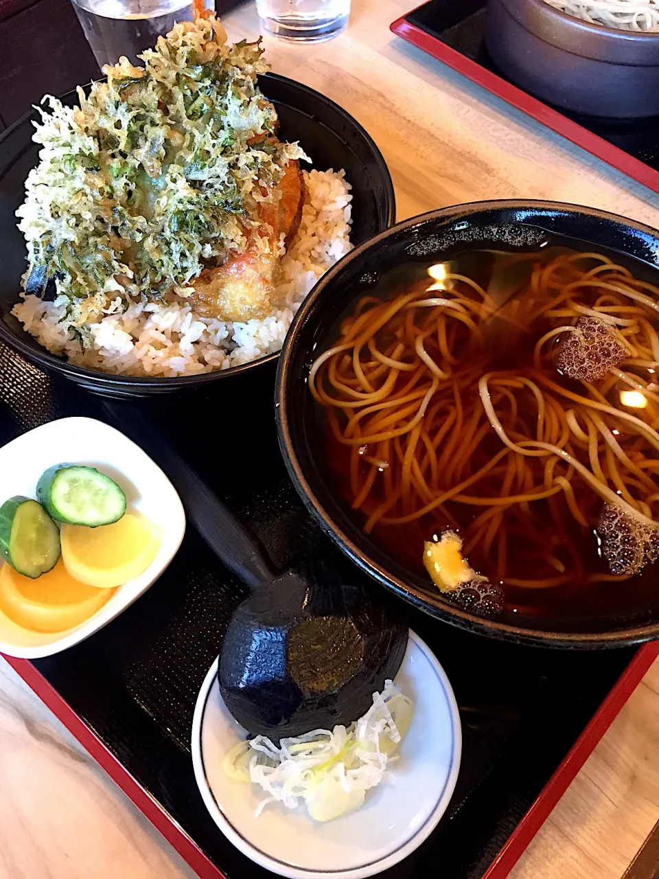 金目鯛の天丼セット|まつださんさん