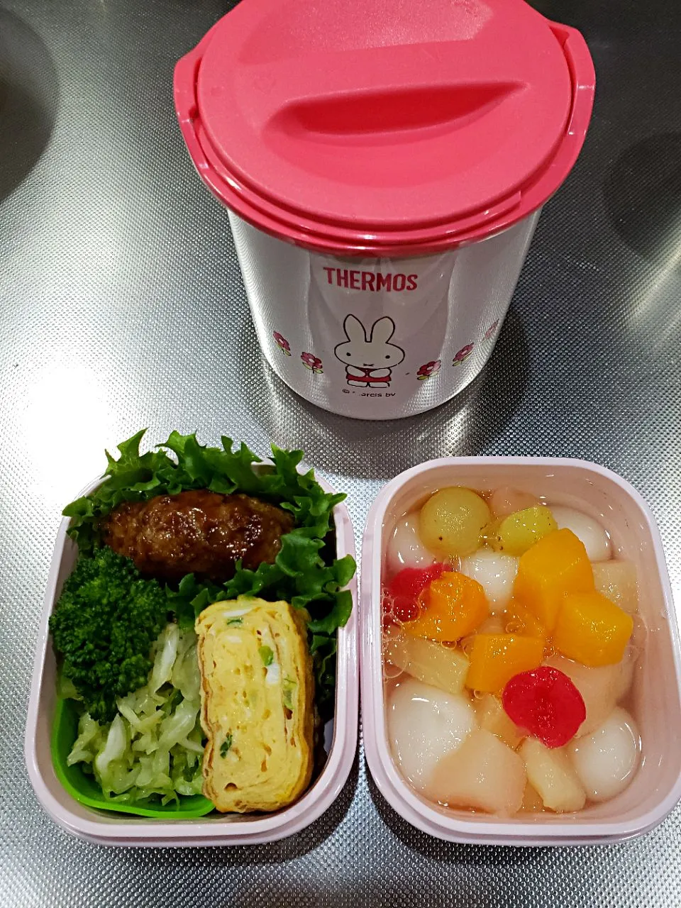 Snapdishの料理写真:今日のお弁当　中学生娘ちゃん(*^^*)|sakuhimaさん