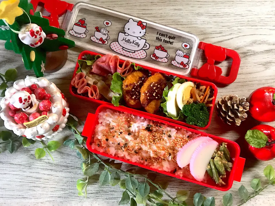 Snapdishの料理写真:12/18姫のお弁当|harutomomariさん