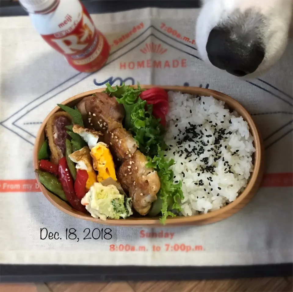 Snapdishの料理写真:男子高校生弁当|mikiさん