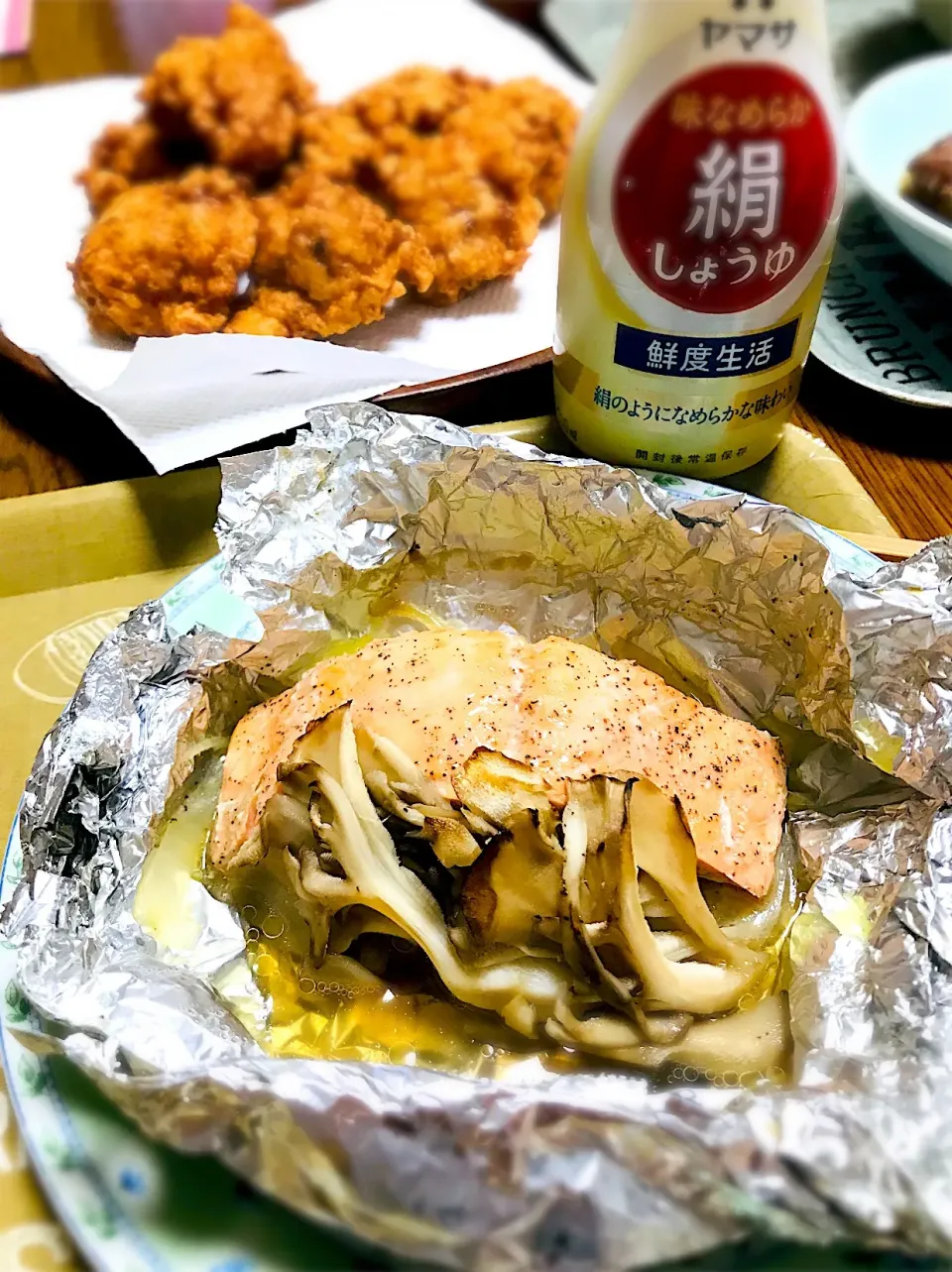 鮭と舞茸のホイル蒸し🐟
お試し作製のイカメンチ🦑ふわふわ|ちはるさん