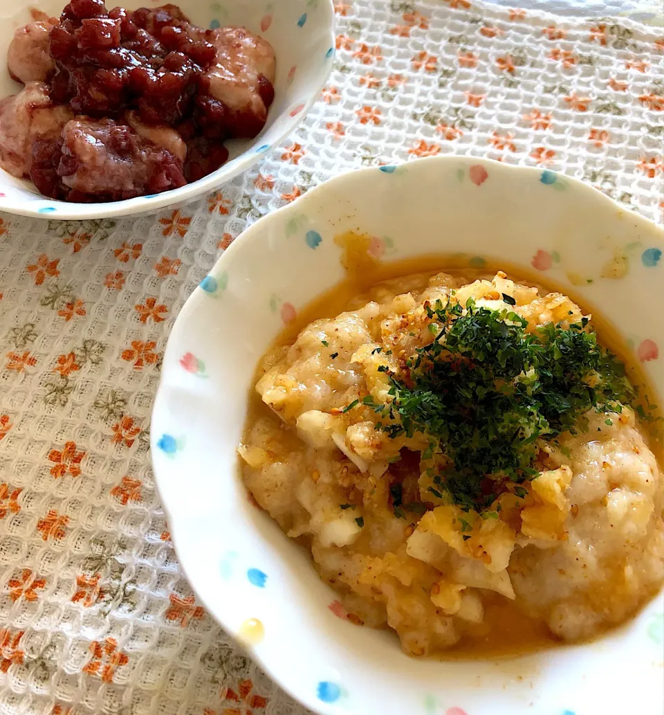 からみ餅 と あんころ餅|じぇじぇさん