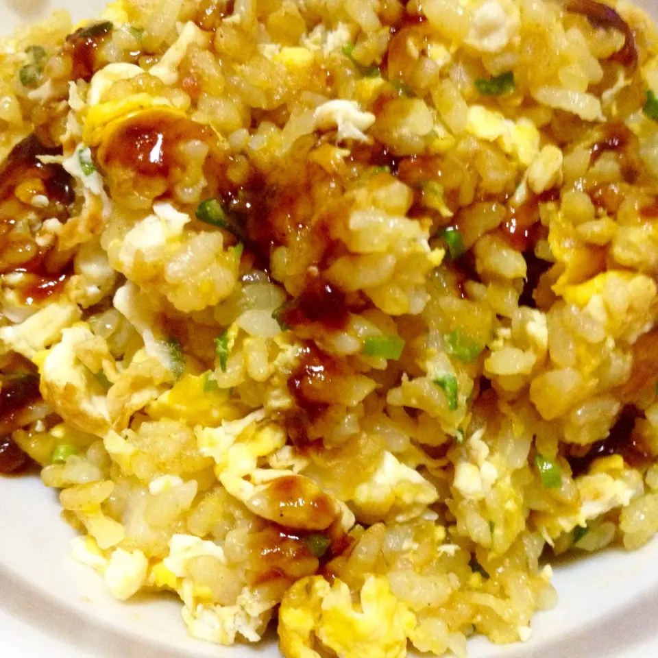 和風カレー炒飯💛マイルドな味にカープソースで旨味UPだょ〜🤗💕|まいりさん