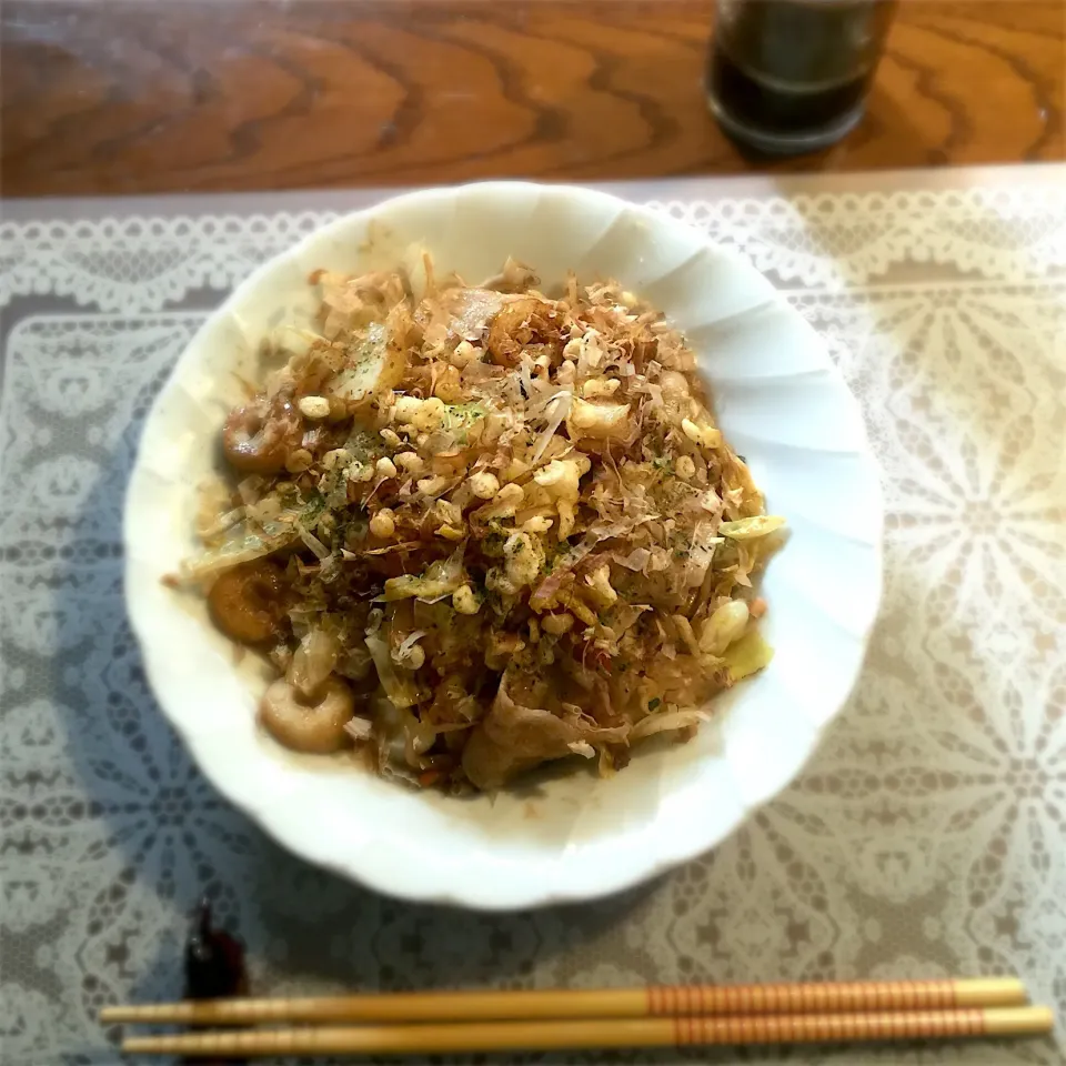 Snapdishの料理写真:ソース焼きそば|yakinasuさん