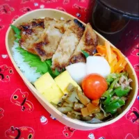 Snapdishの料理写真:12/19旦那さんのお弁当☺️☺️|みかさん