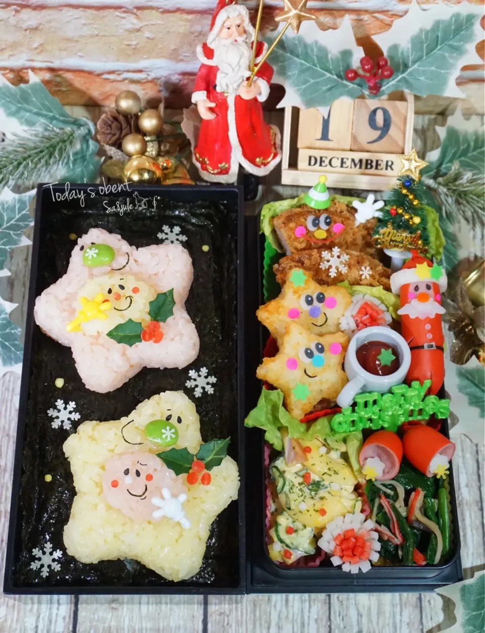 スターお弁当(♥´꒳`*)(*´꒳`♥)|La-Jule Sa8さん