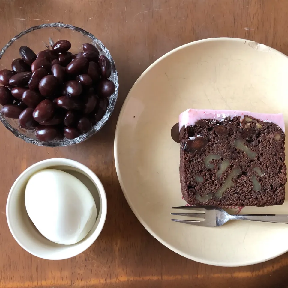 いつかの朝ごはん🧁🍫|宙まめさん