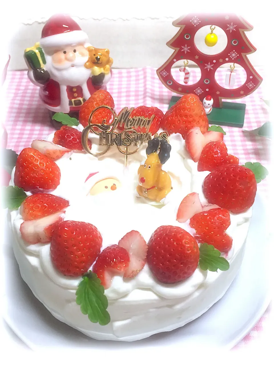 🎄🍓苺のクリスマスケーキ🎂🎁🎄|あみさん