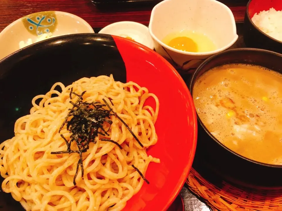 鶏白湯つけ麺|きゃずさん