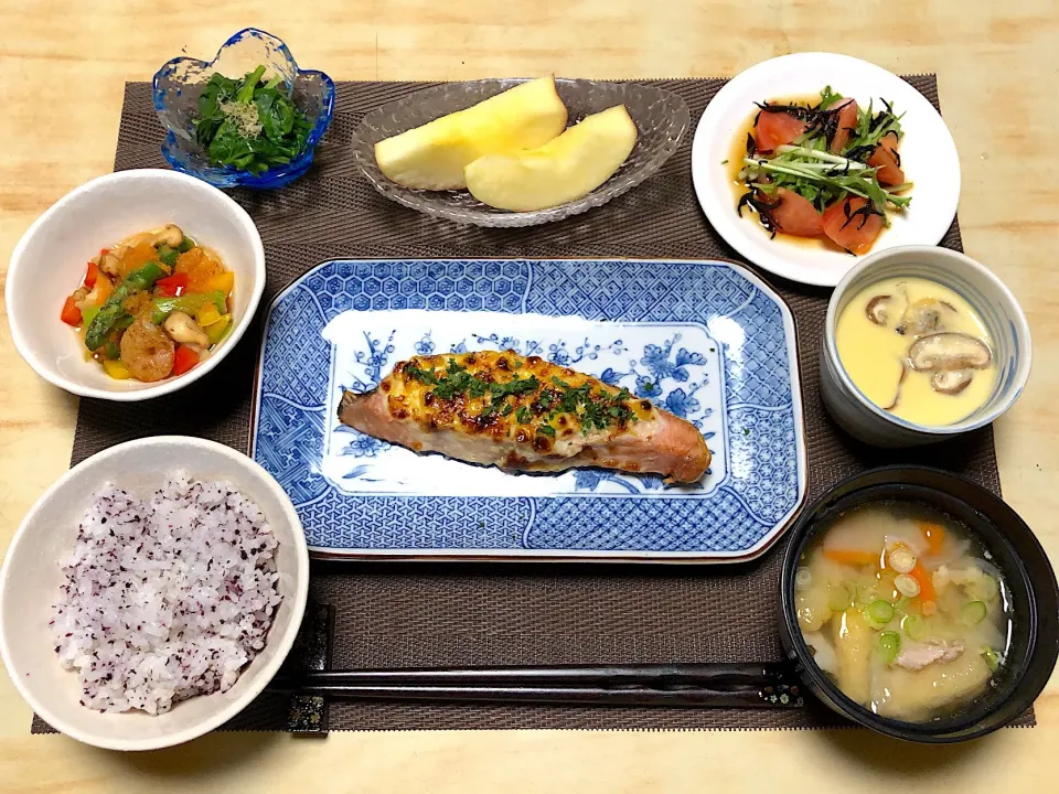 Snapdishの料理写真:魚定食💓|ayakaさん