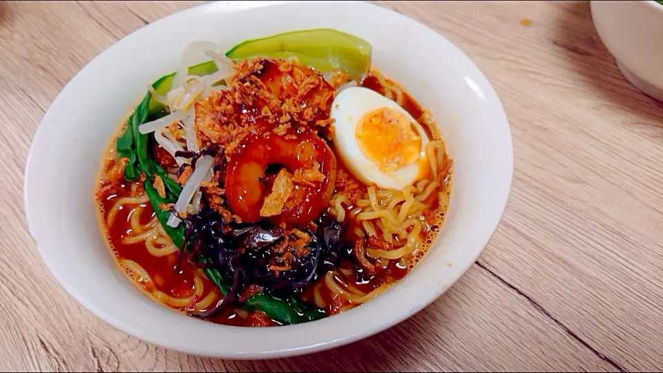 プロムラーメン(福建麺ペナン風)|くぅちゃんさん