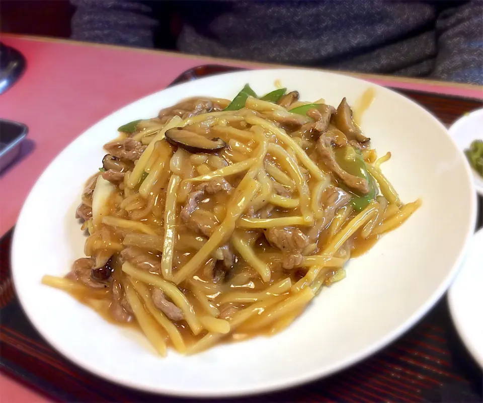 青椒肉絲焼きそば|Takeshi  Nagakiさん