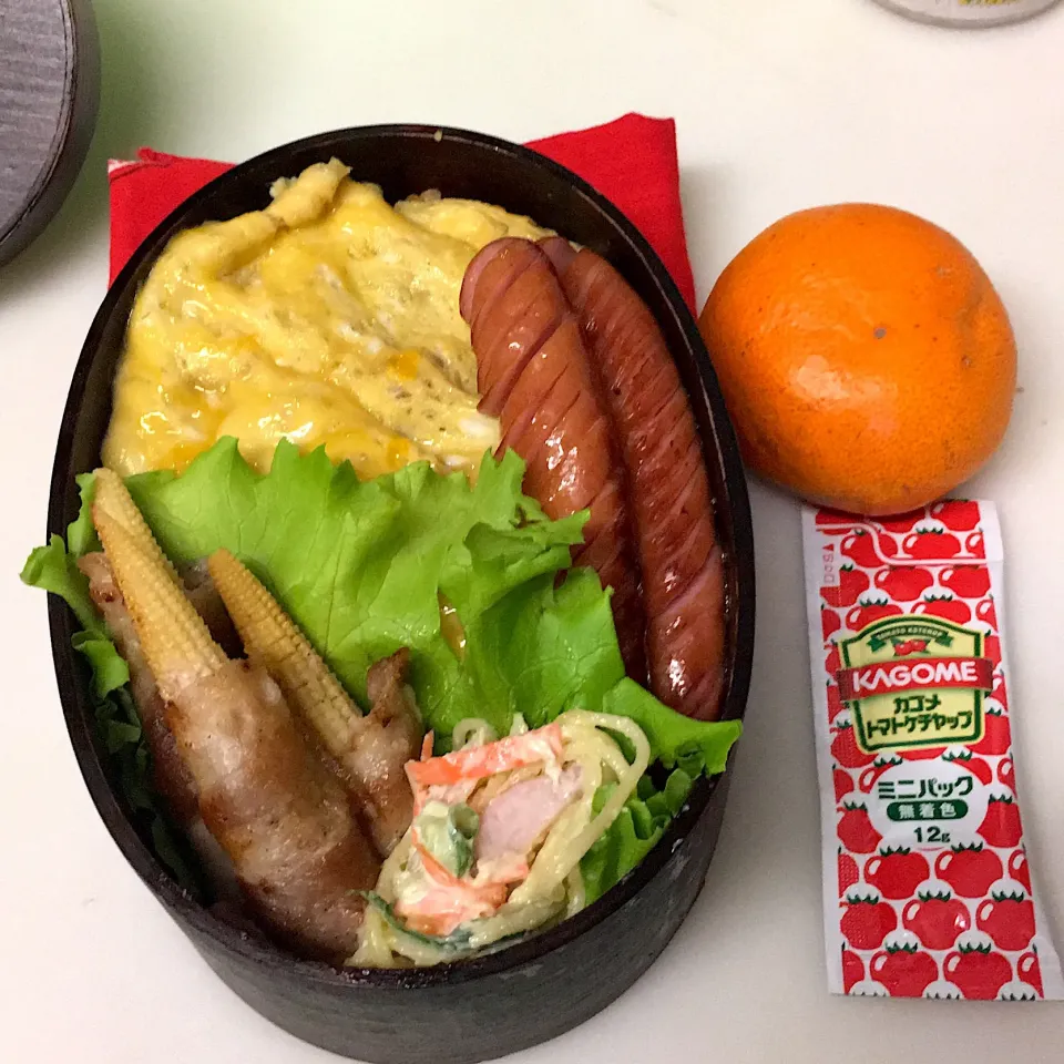 Snapdishの料理写真:#男子高校生弁当  #曲げわっぱ弁当|さい。さん