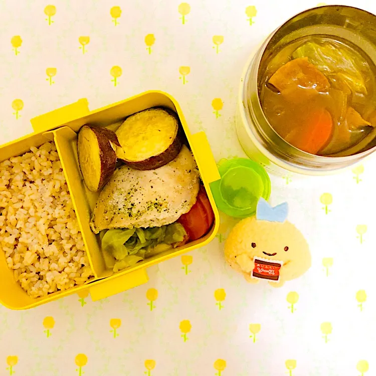 Snapdishの料理写真:2018.12.20 スープカレー定食弁当🌼|えまむらさん