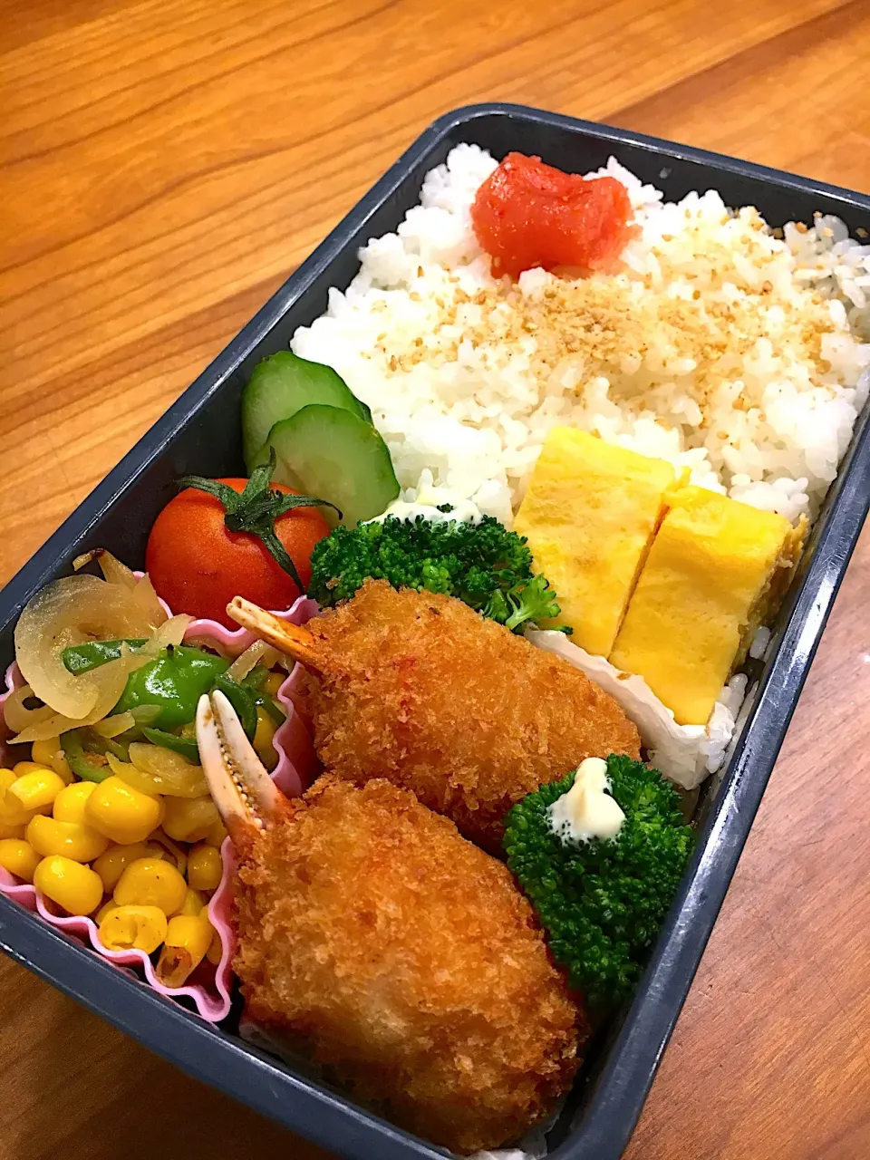 カニ爪フライ弁当！2018.12.20|みかんさん