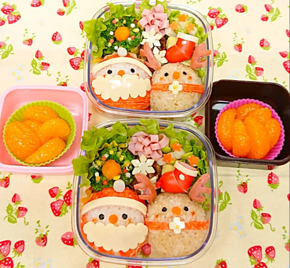 X'mas弁当♥️|みちゅあしさん